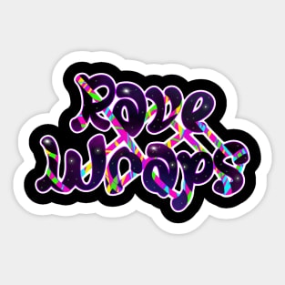 Rave Wraps Sticker